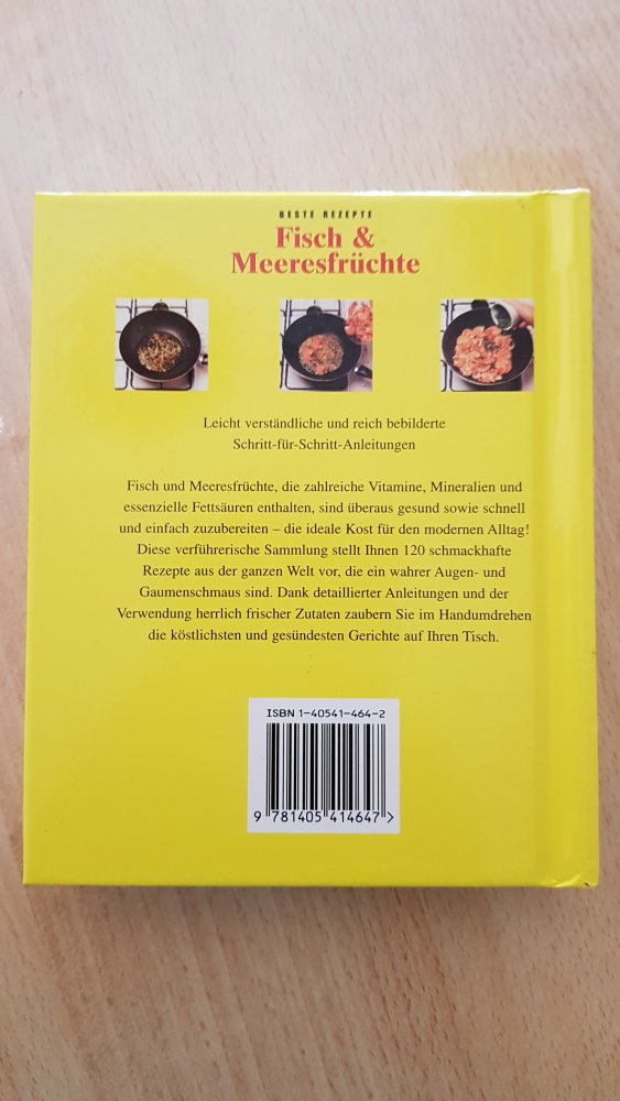 beste Rezepte Fisch & Meeresfrüchte - sehr guter Zustand