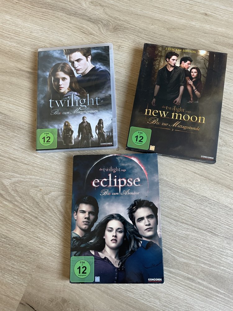 DVD - Twilight - New Moon - Eclipse - 1-3