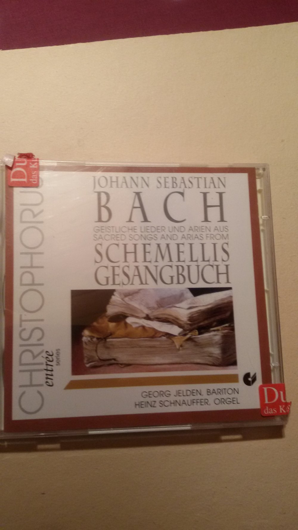 CD Johann Sebastian Bach