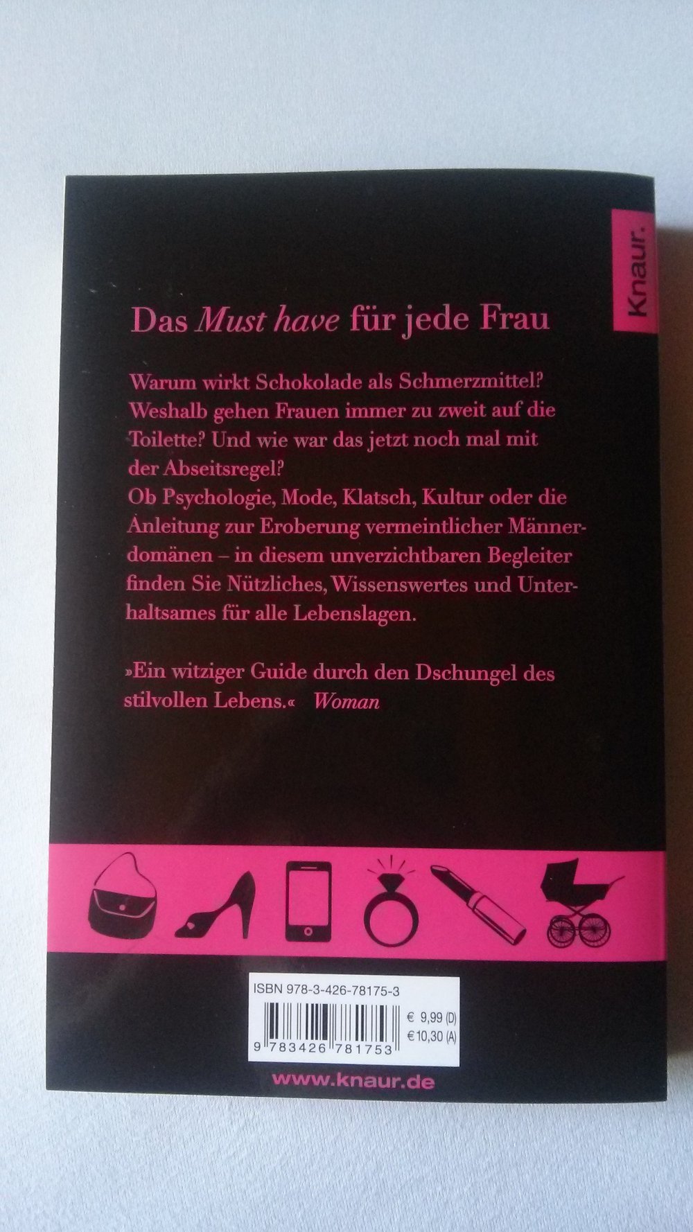 Alles, was eine Frau wissen muss, Ratgeber, Humor, witzig, lustig