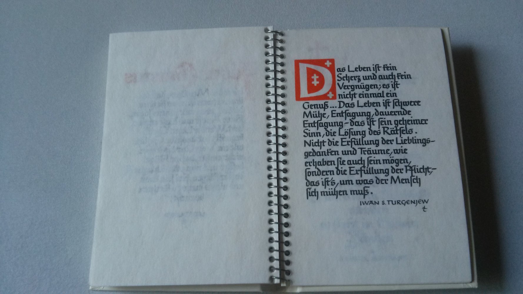 Quellen des Trostes, Buch, Gedanken, Gedichte