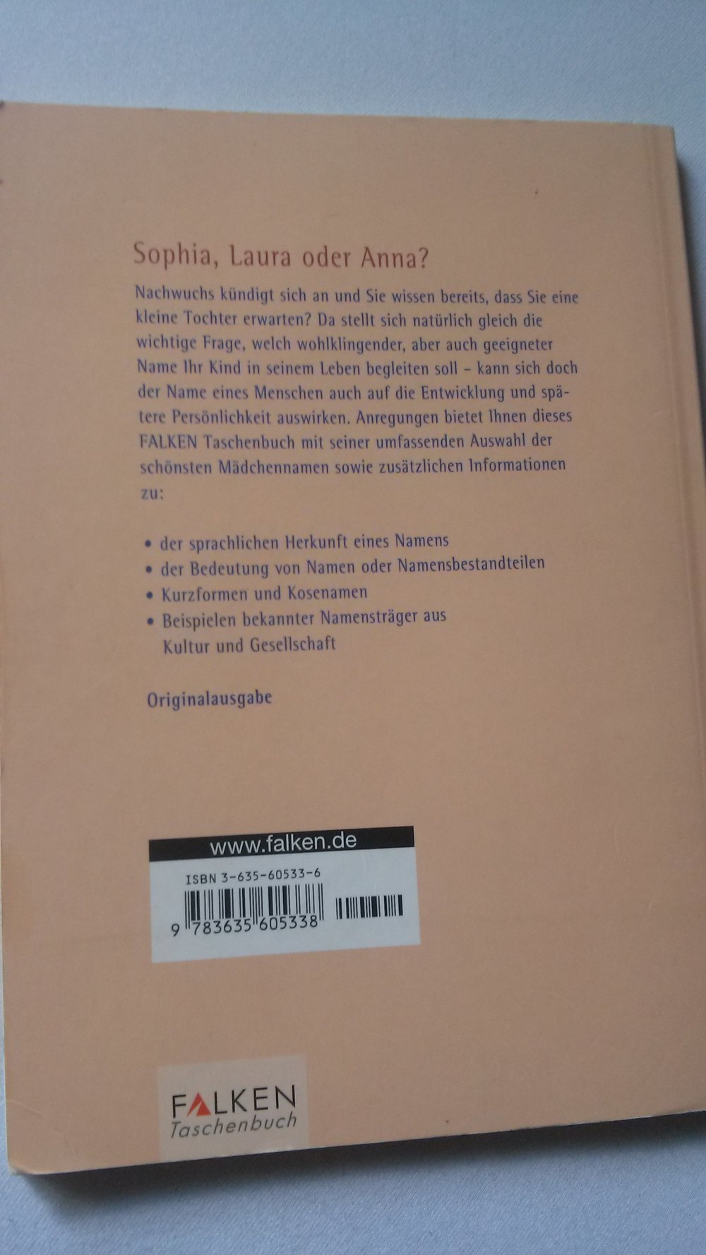 Die schönsten Mädchennamen, Namen, Baby, Kind, Mädchen, Buch