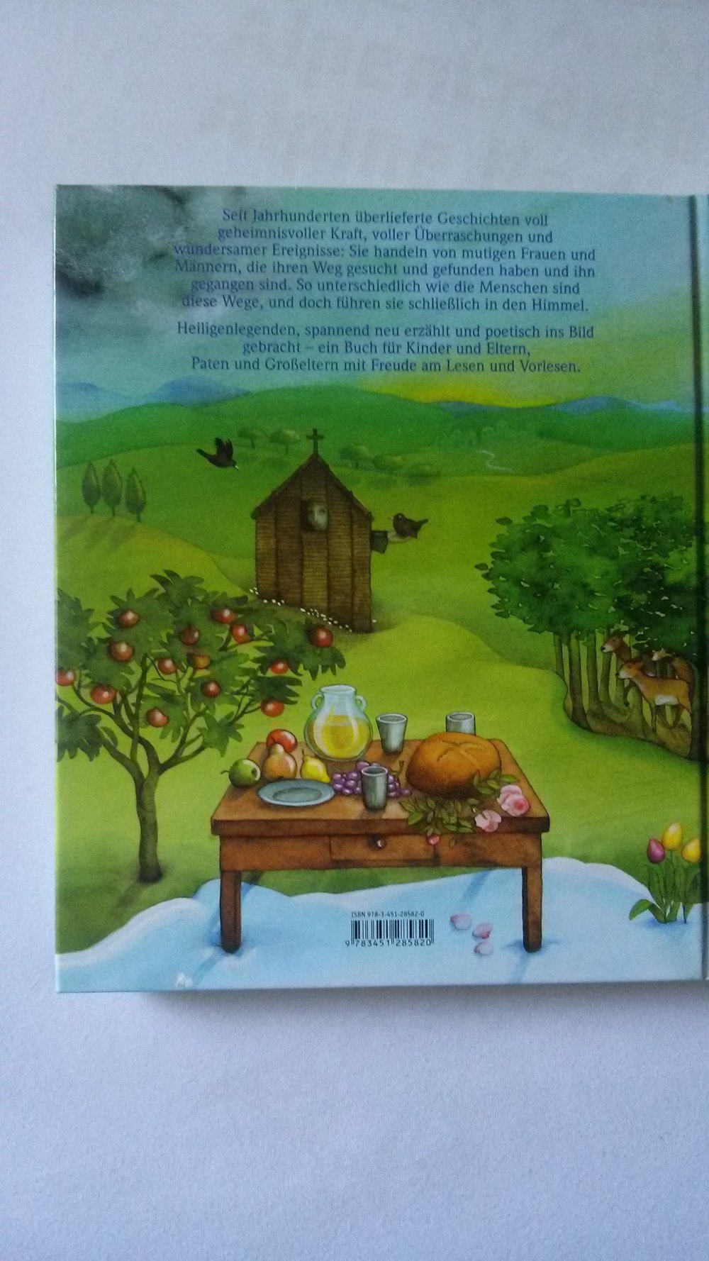 Der Meister, der Träume schicken konnte, Heiligenlegenden, Kommunion, Geschenk