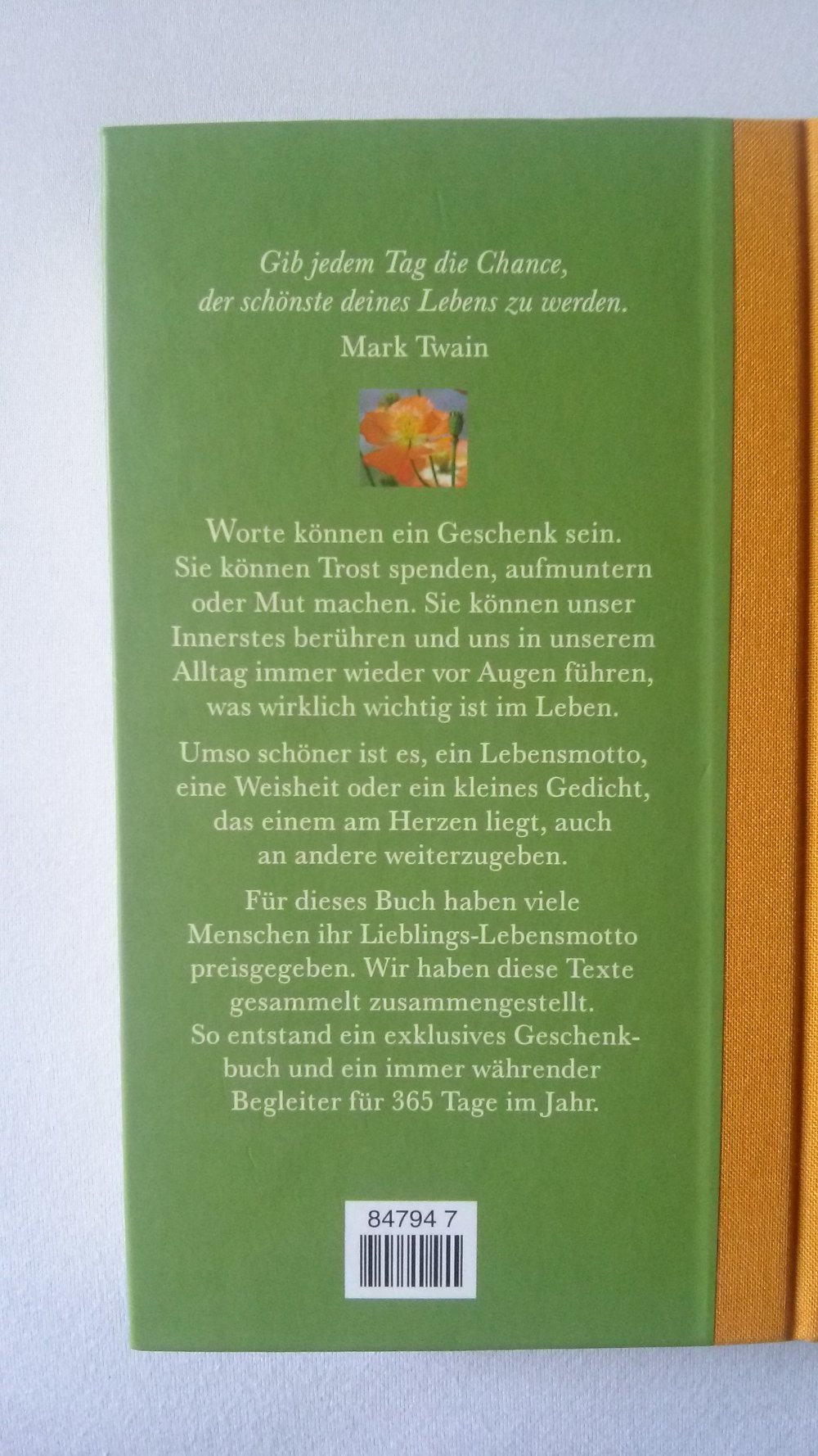 Es ist schön, das Leben; 365 Gedanken für jeden Tag, Geschenk