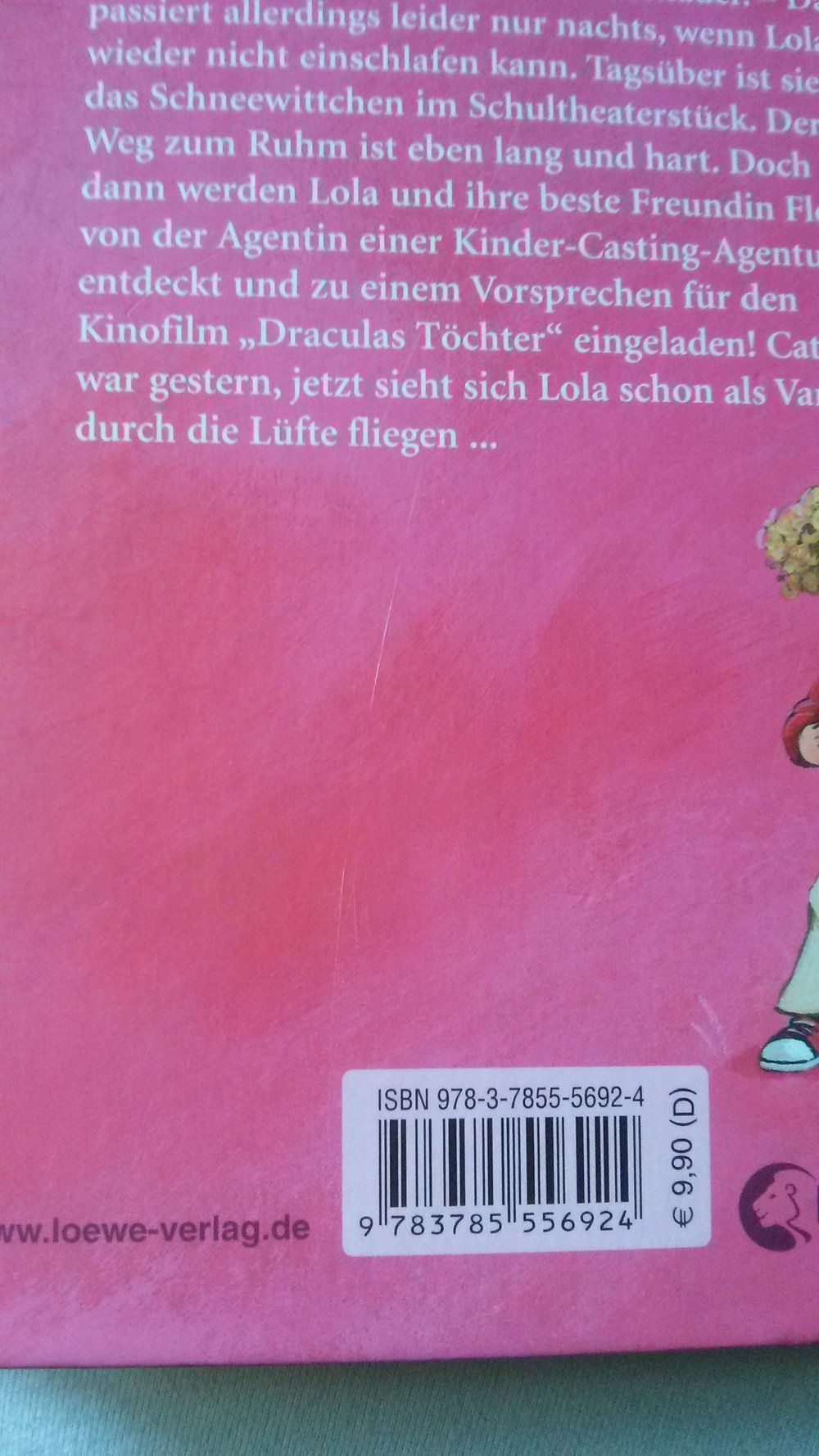 Applaus für Lola, Mädchenbuch, Loewe Verlag
