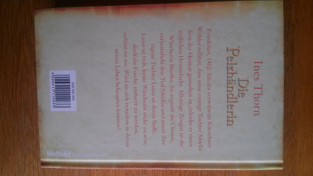 Die Pelzhändlerin, Roman, Mittelalter, Historisch, Weltbild