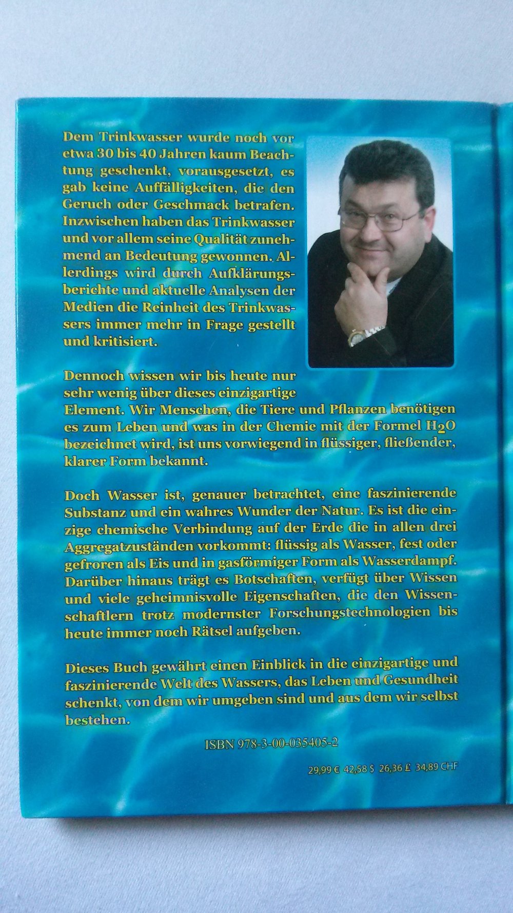 Wasser unser täglich Gift, Gesundheit, Ratgeber, Info, Krankheiten, Fachbuch