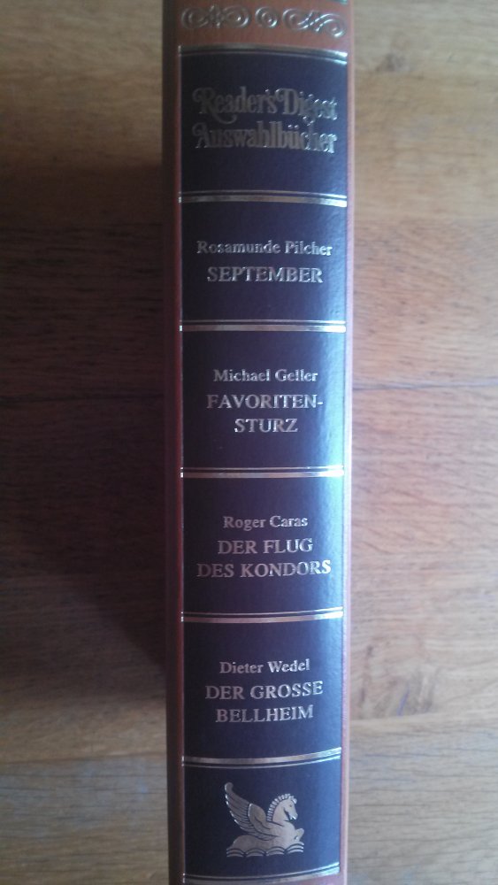 Buch gesammelte Werke, verschiedene Romane