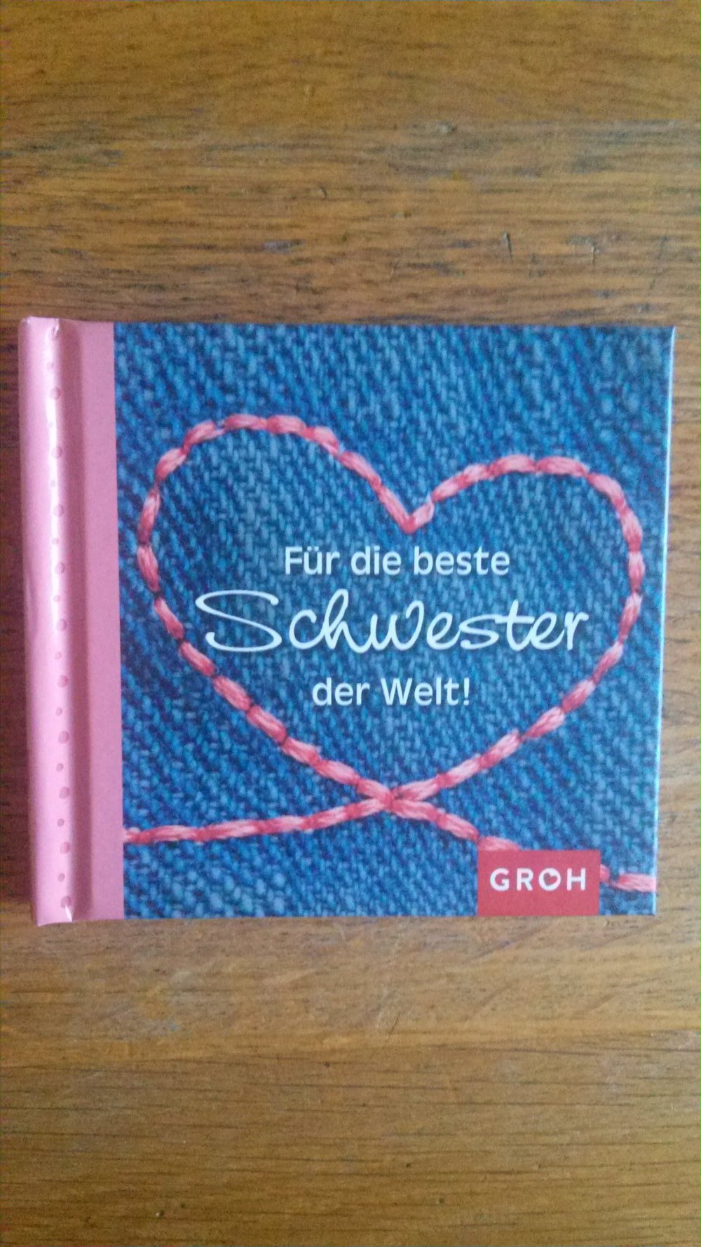 Buch, Büchlein, für die beste Schwester, Geschenk, neu