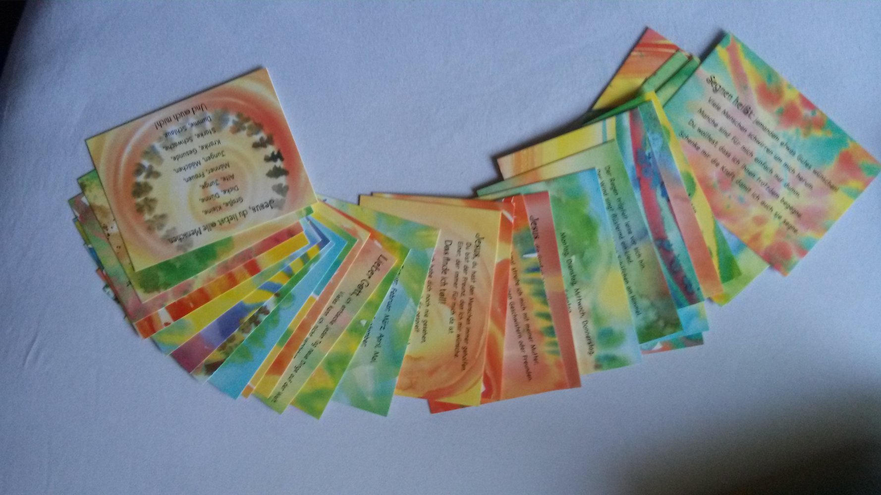 Lieber Gott, hör mit bitte zu! Kindergebete, Karten, Holzschatulle, Kommunion, Geschenk, Erstkommunion