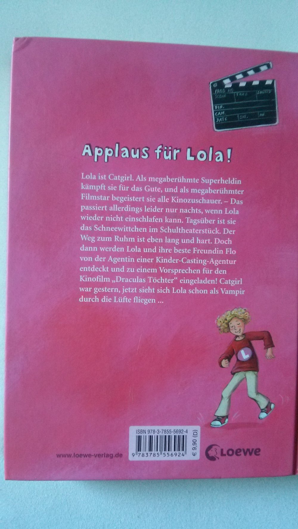 Applaus für Lola, Mädchenbuch, Loewe Verlag