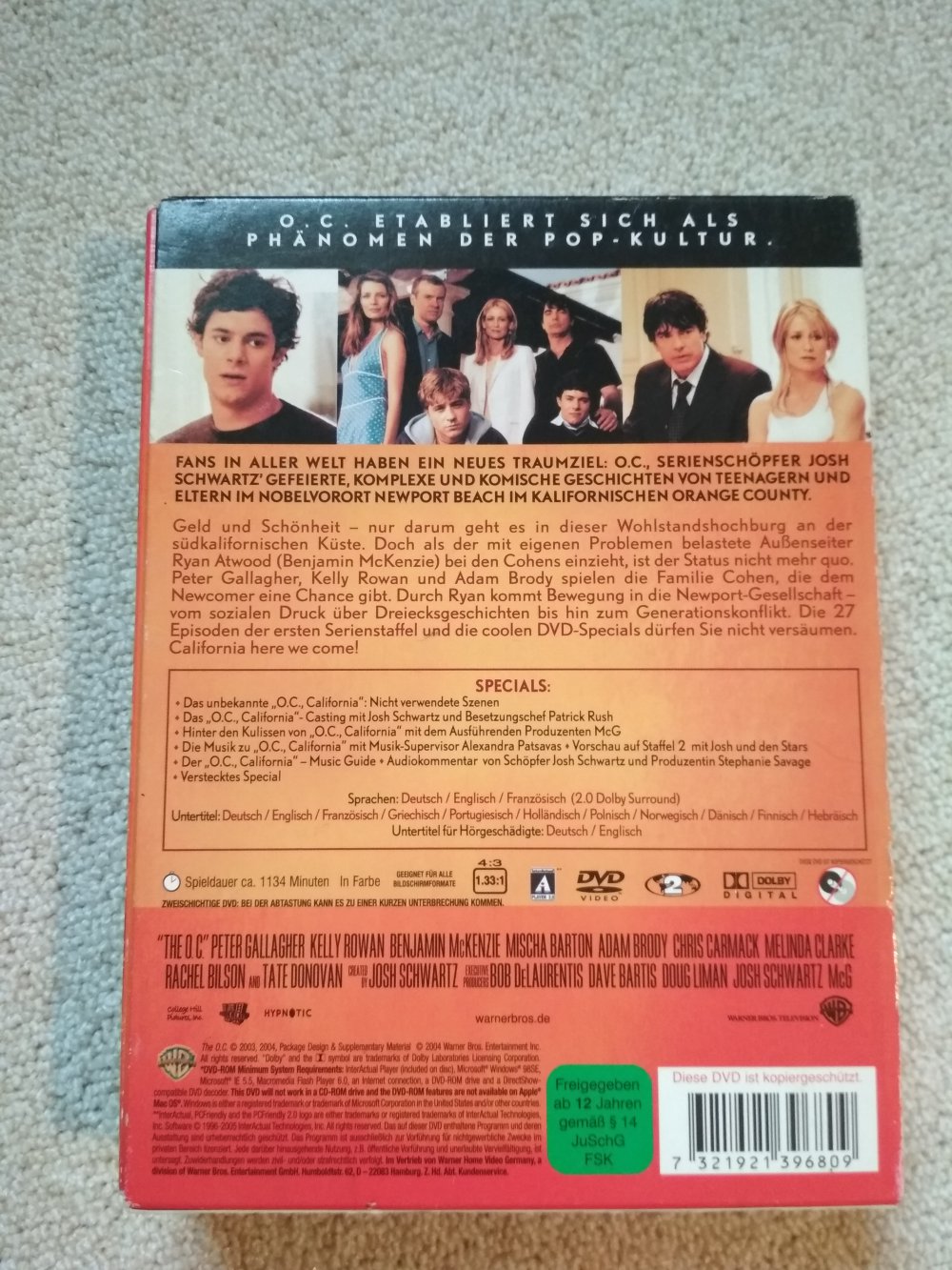 1.Staffel OC California DVD-Sammlung