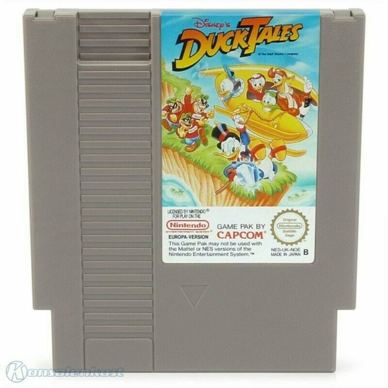 NES Classic1985 Nintendo Entertainment System Spiel Duck Tales 