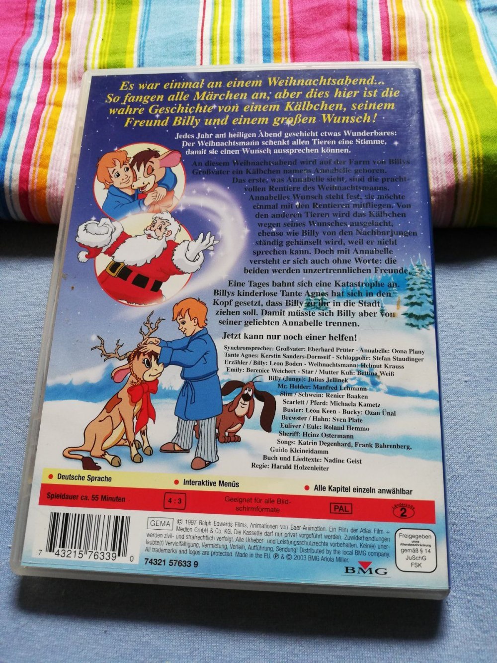 Annabelle und die fliegenden Rentiere Klassiker Weihnachtsfilm