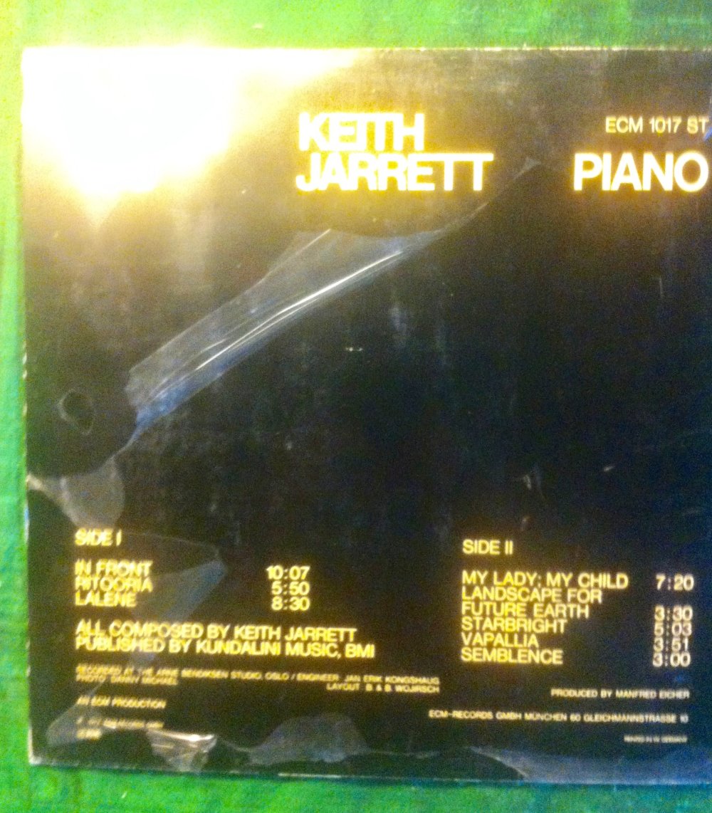 #Keith_Jarrett: #Facing You- #vinyl_near_mint
