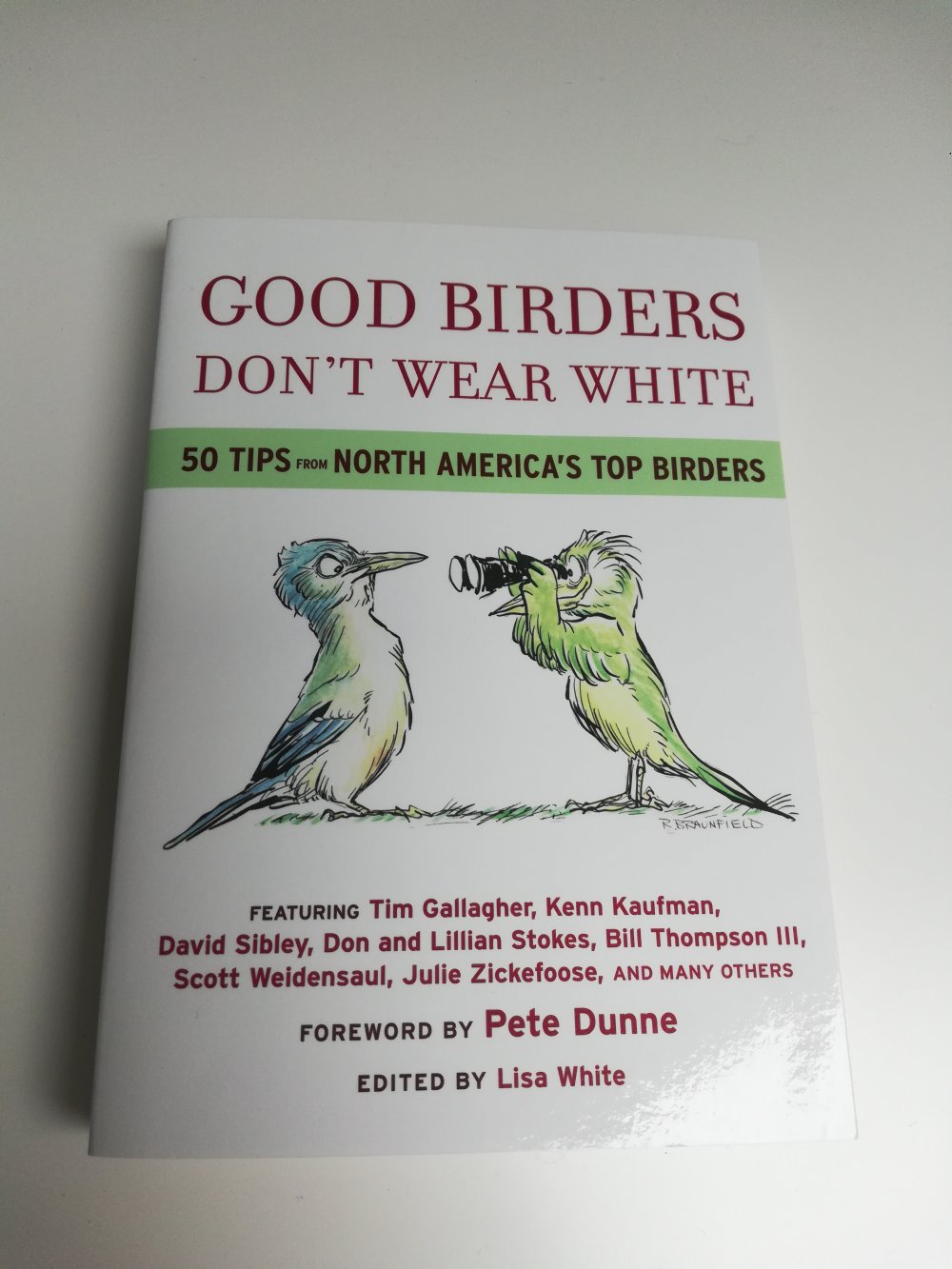 Good birders don't wear white / Sachbuch Ornithologie