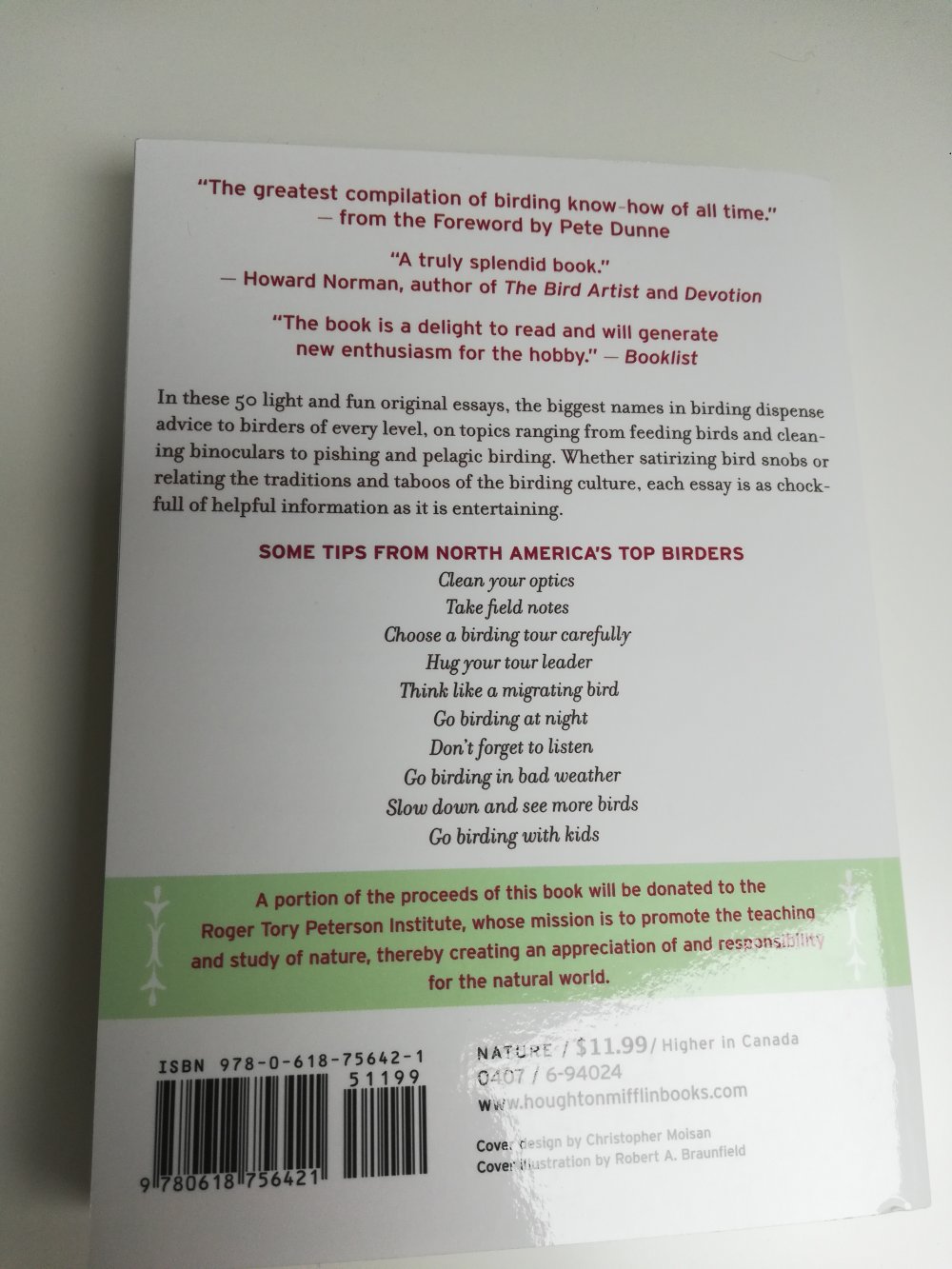 Good birders don't wear white / Sachbuch Ornithologie