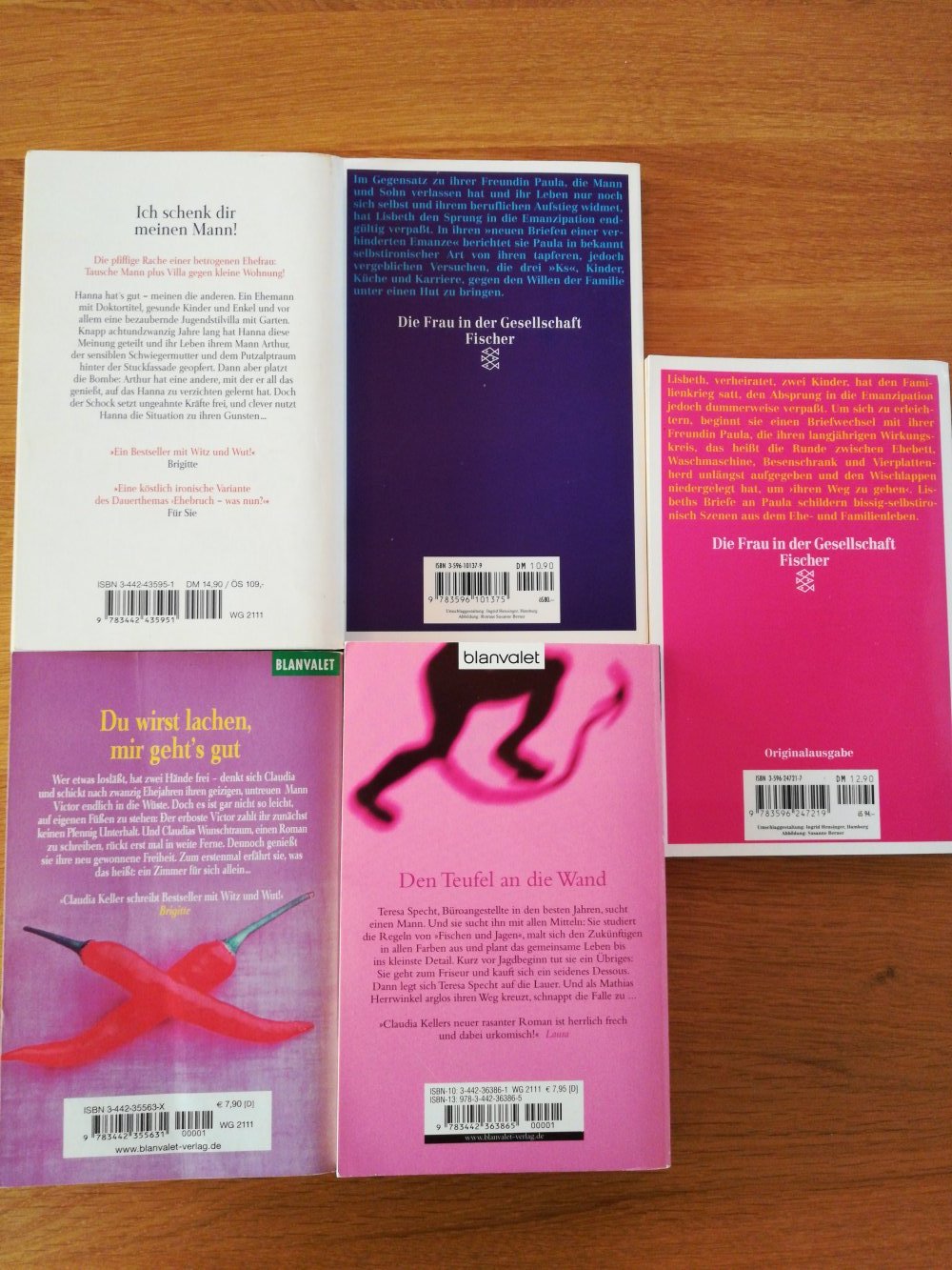 Bücherpaket Claudia Keller Frauenliteratur Humor