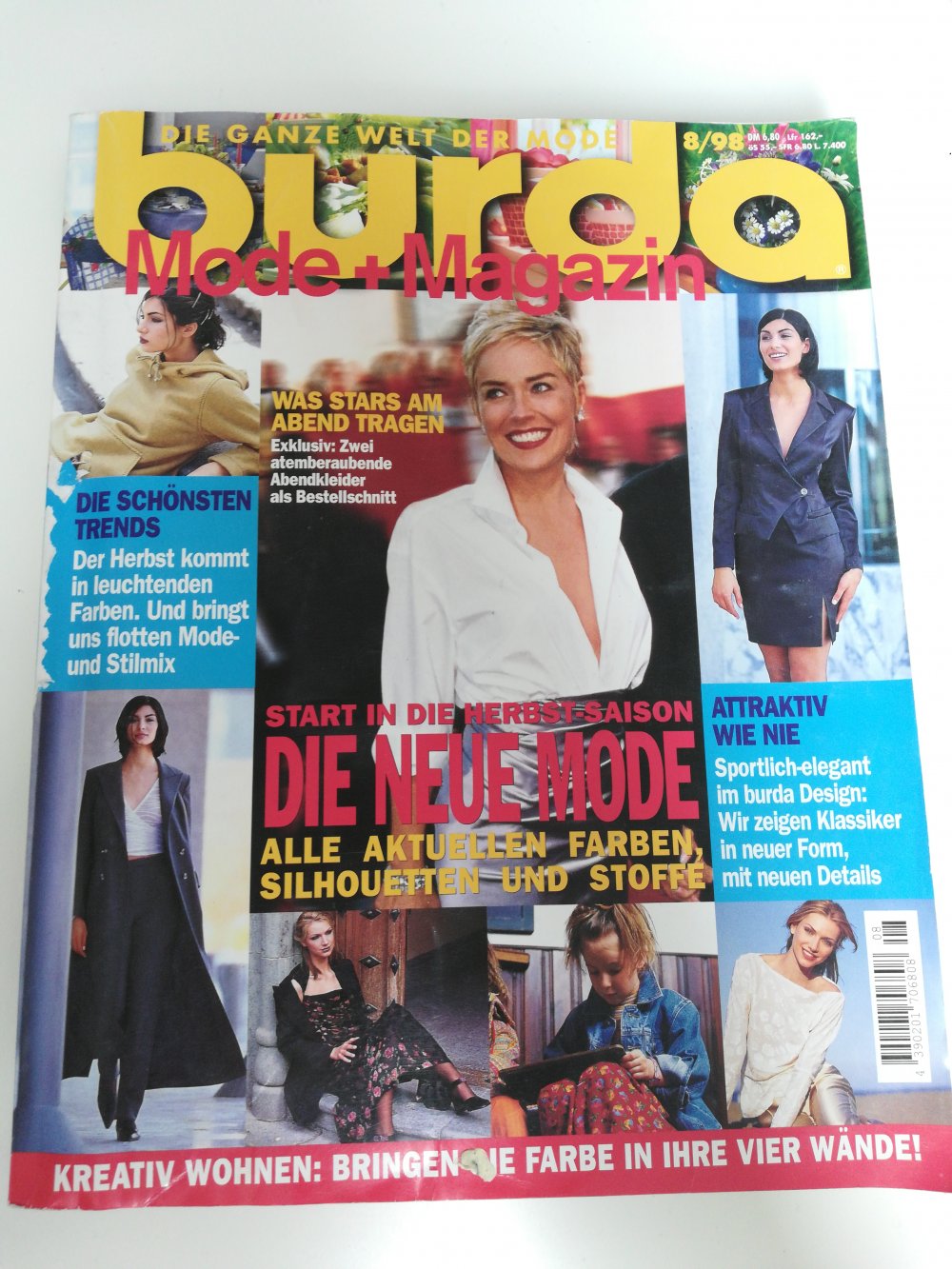 Burda Mode Magazin Ausgabe 8/1998 