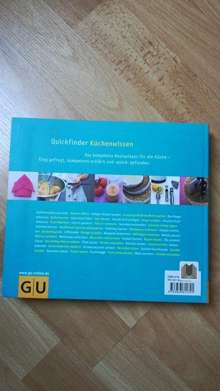 Quickfinder Küchenwissen GU neu