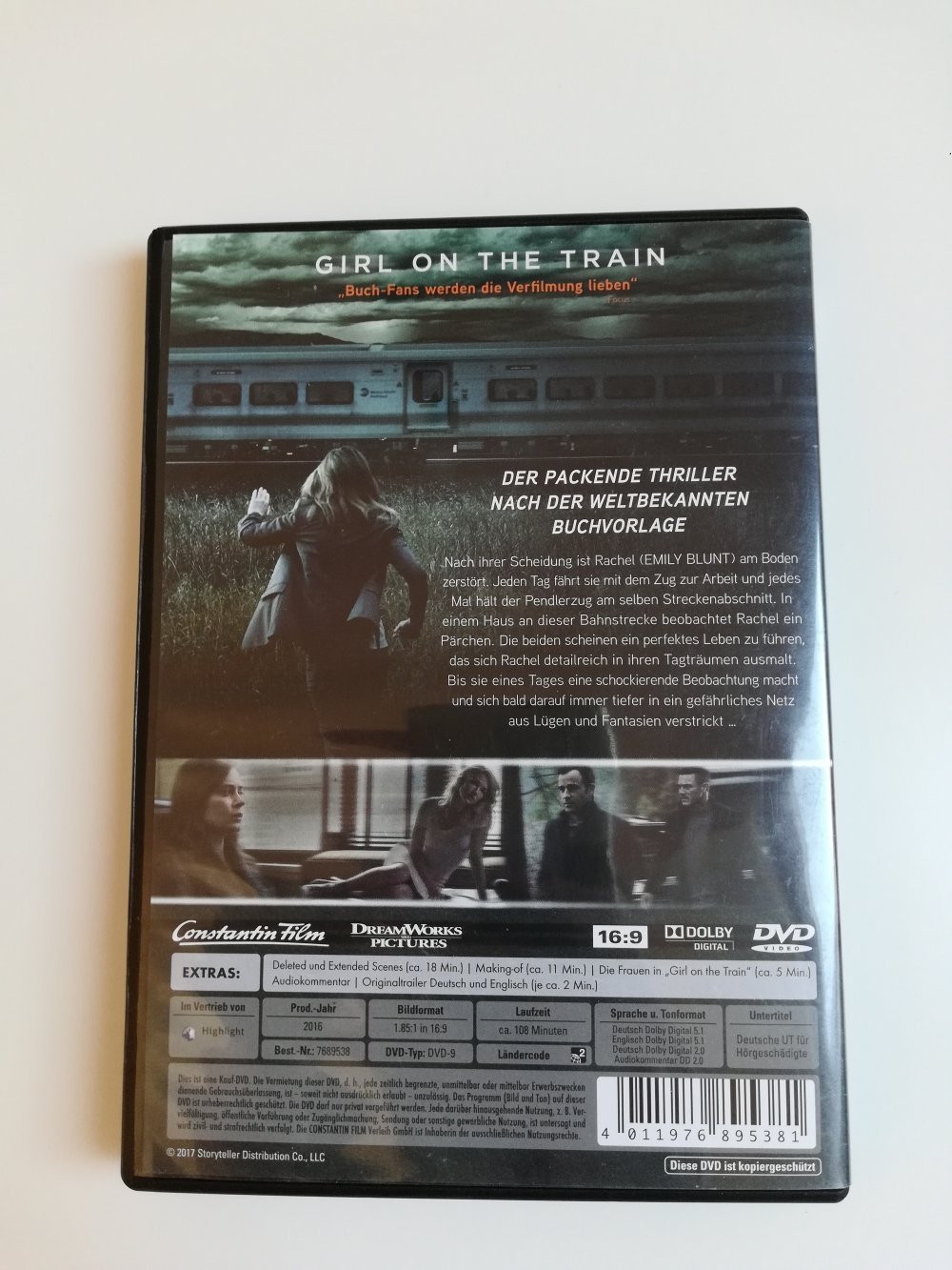 Girl on the train / Emily Blunt Thriller 