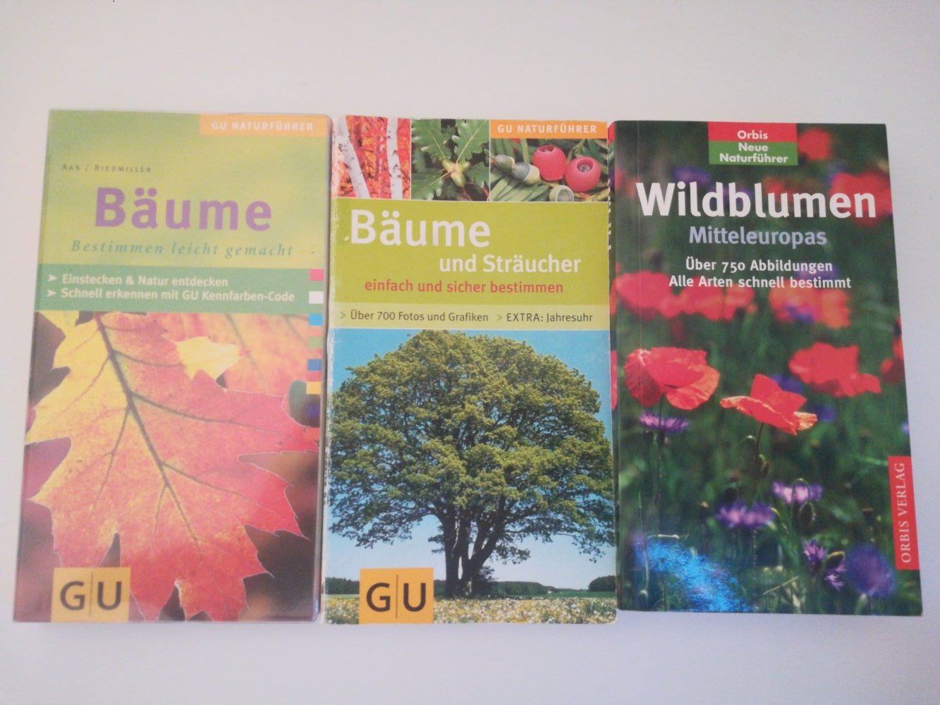 Bücherpaket Bäume und Sträucher Lexika GU Botanik