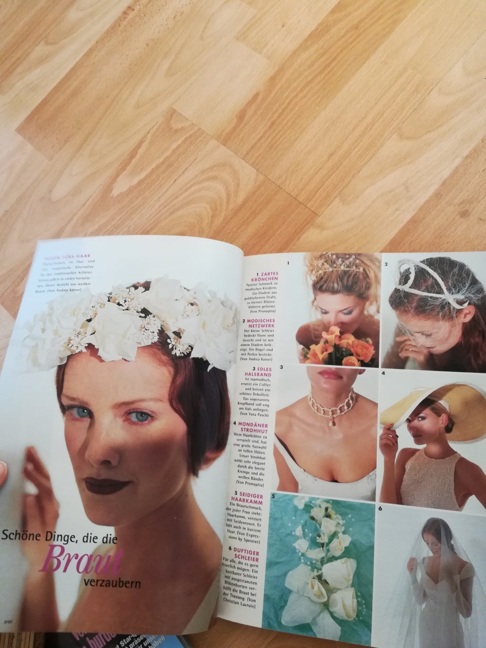 Burda Zeitschrift Ausgabe 03 / 1999 mit Brautmode