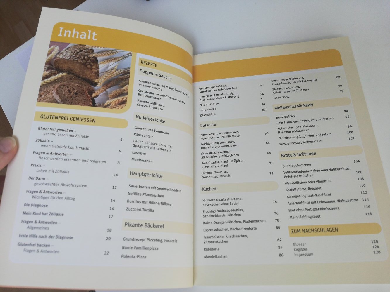 Gesund essen glutenfrei genießen GU Kochbuch Backbuch