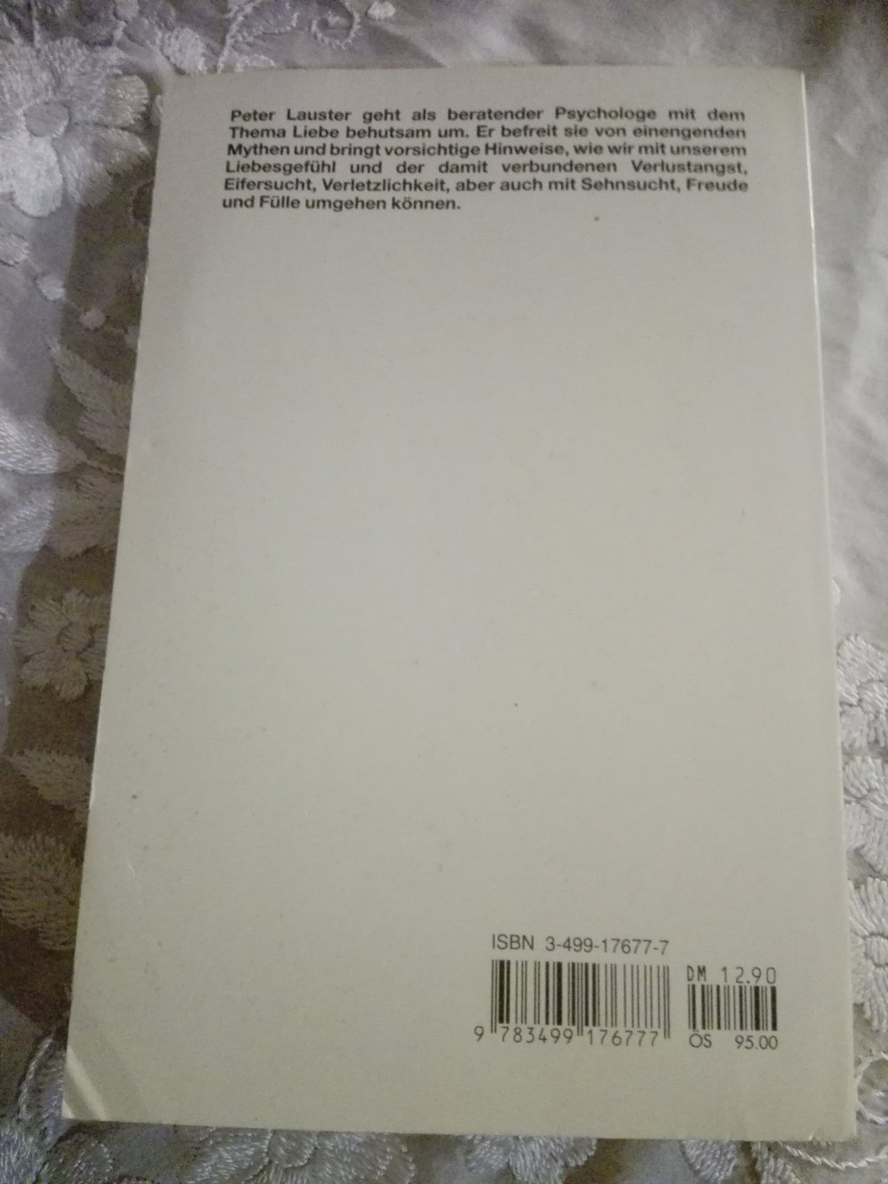 Die Liebe, Psychologie eines Pfänomens