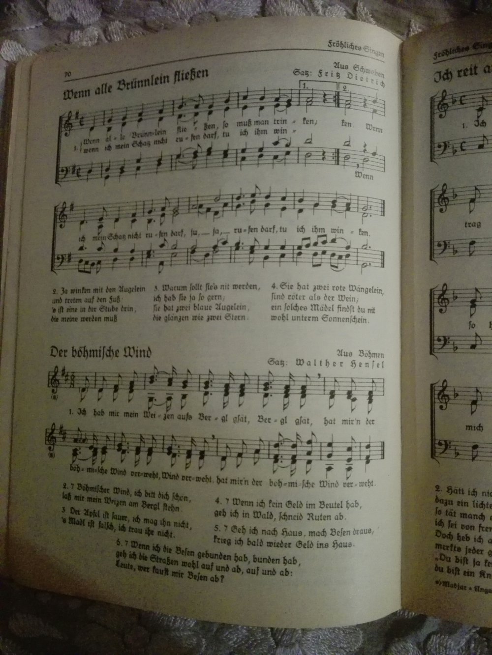 Geseliges Chorbuch. Alt Antik