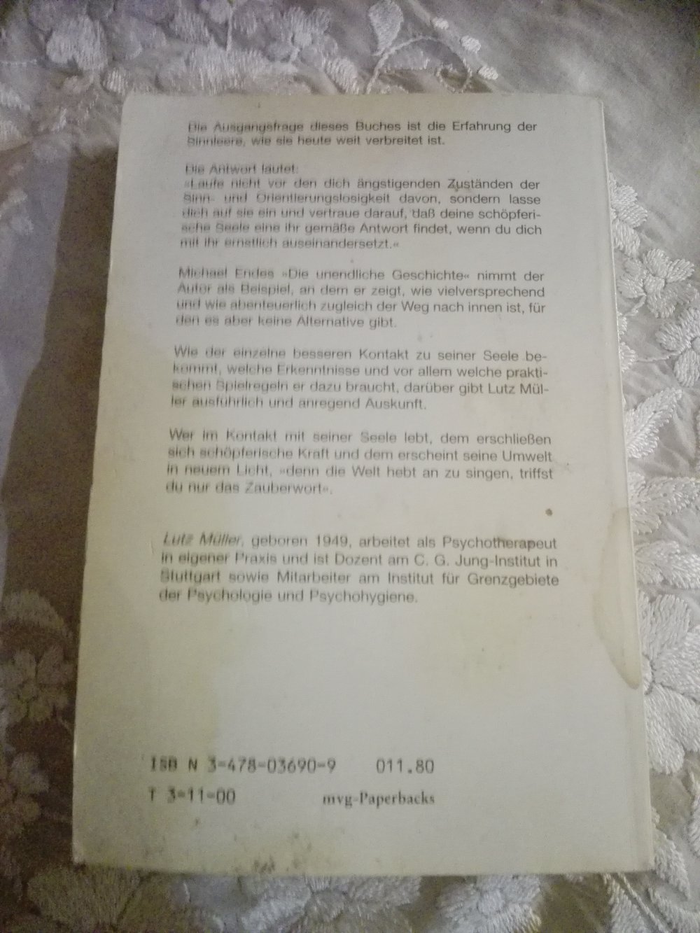 Schöpferische Seele, Auf der Suche nach dem Wandel des Lebens