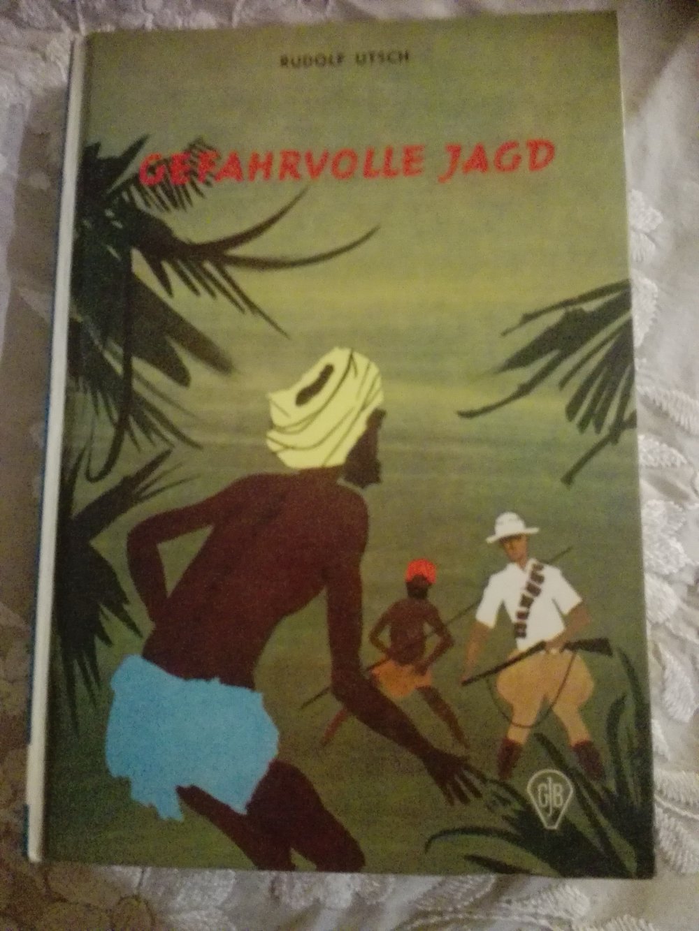 Buch. Gefahrvolle Jagd. älteres Buch