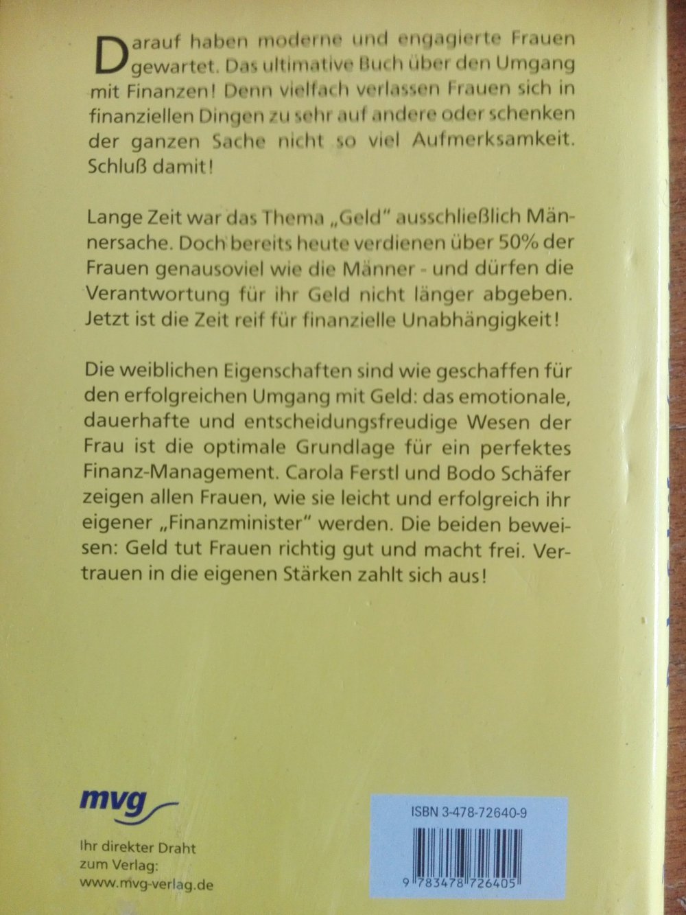 Geld tut Frauen richtig gut