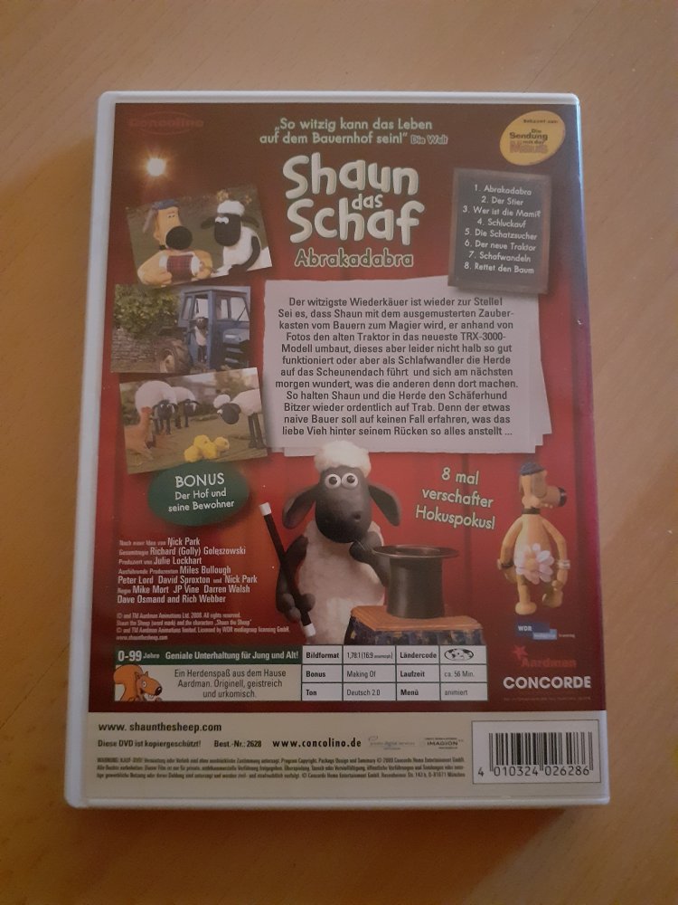 DVD  Shaun das Schaf