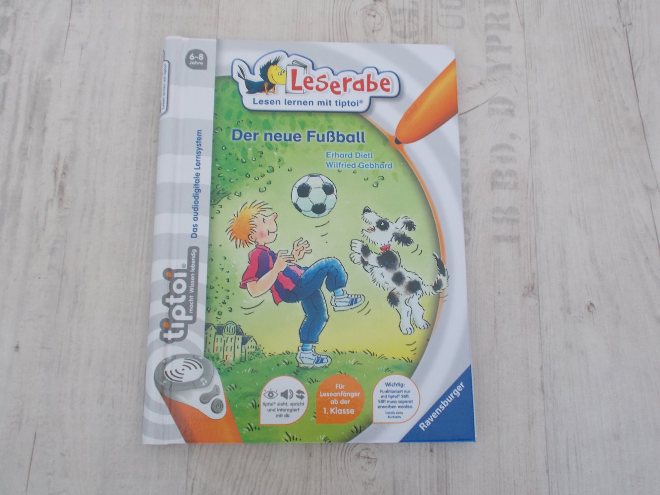 Tiptoi Buch Der neue Fußball 6-8Jahre,tiptoi Leserabe Buch