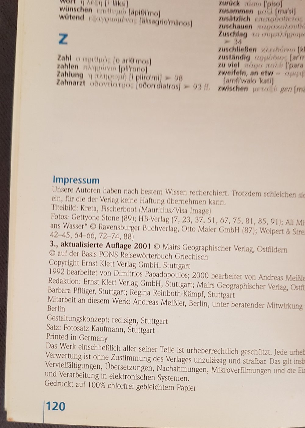 Marco Polo Sprachführer Grichisch