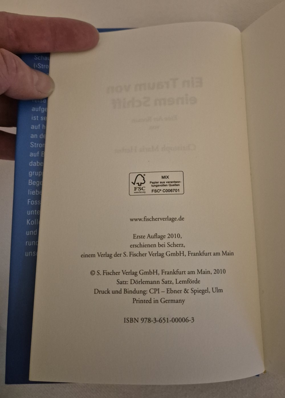 Ein Traum von einem Schiff; Christoph Maria Herbst