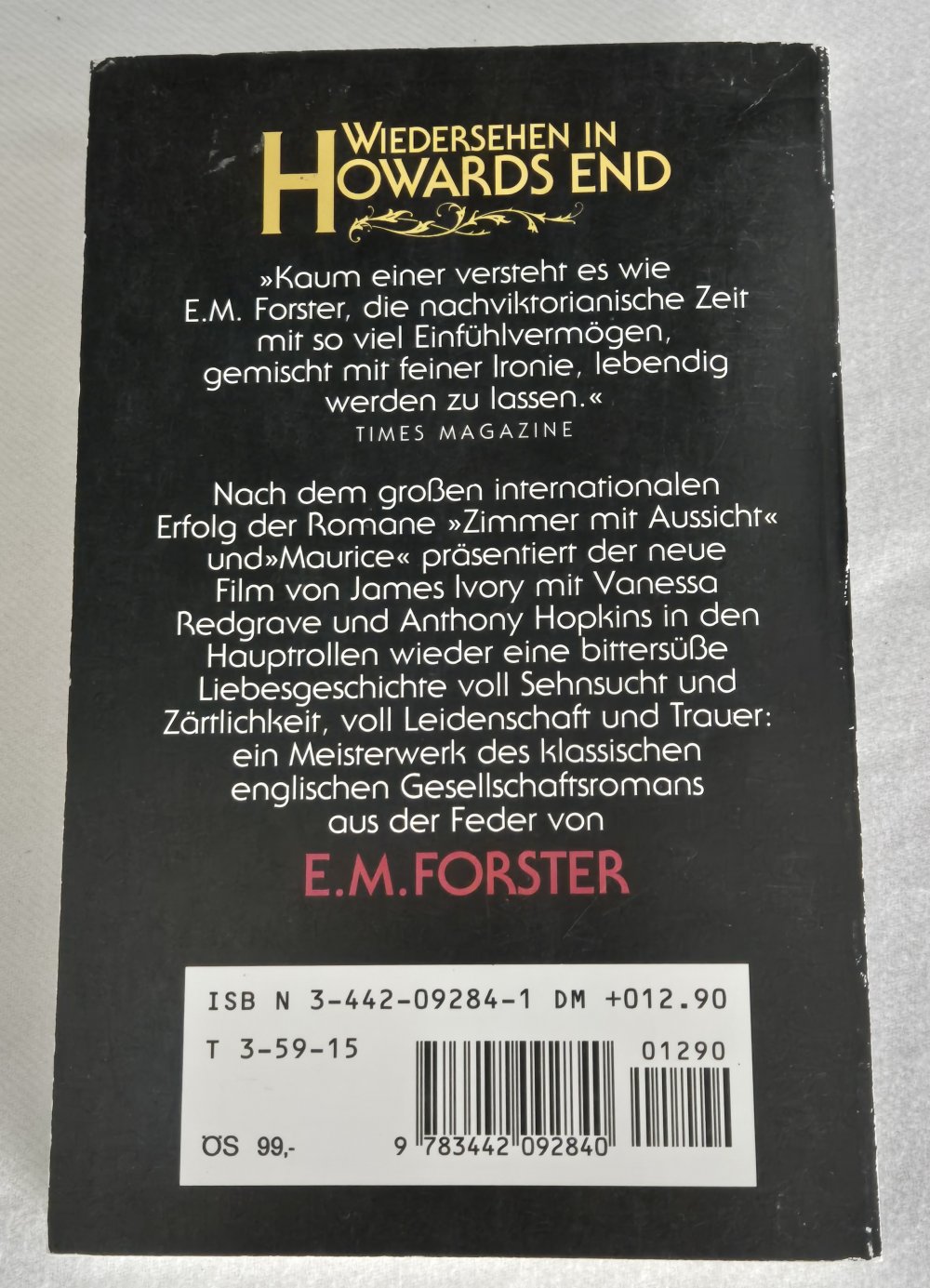 Wiedersehen in Howards End - E.M. Forster