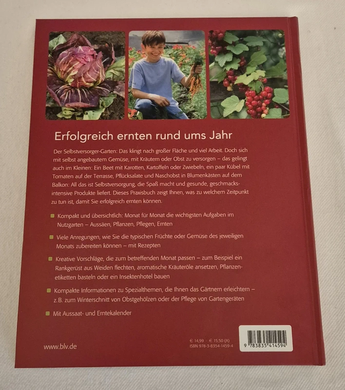 BVL - Selbstversorger-Garten: Pflanzen, ernten & genießen