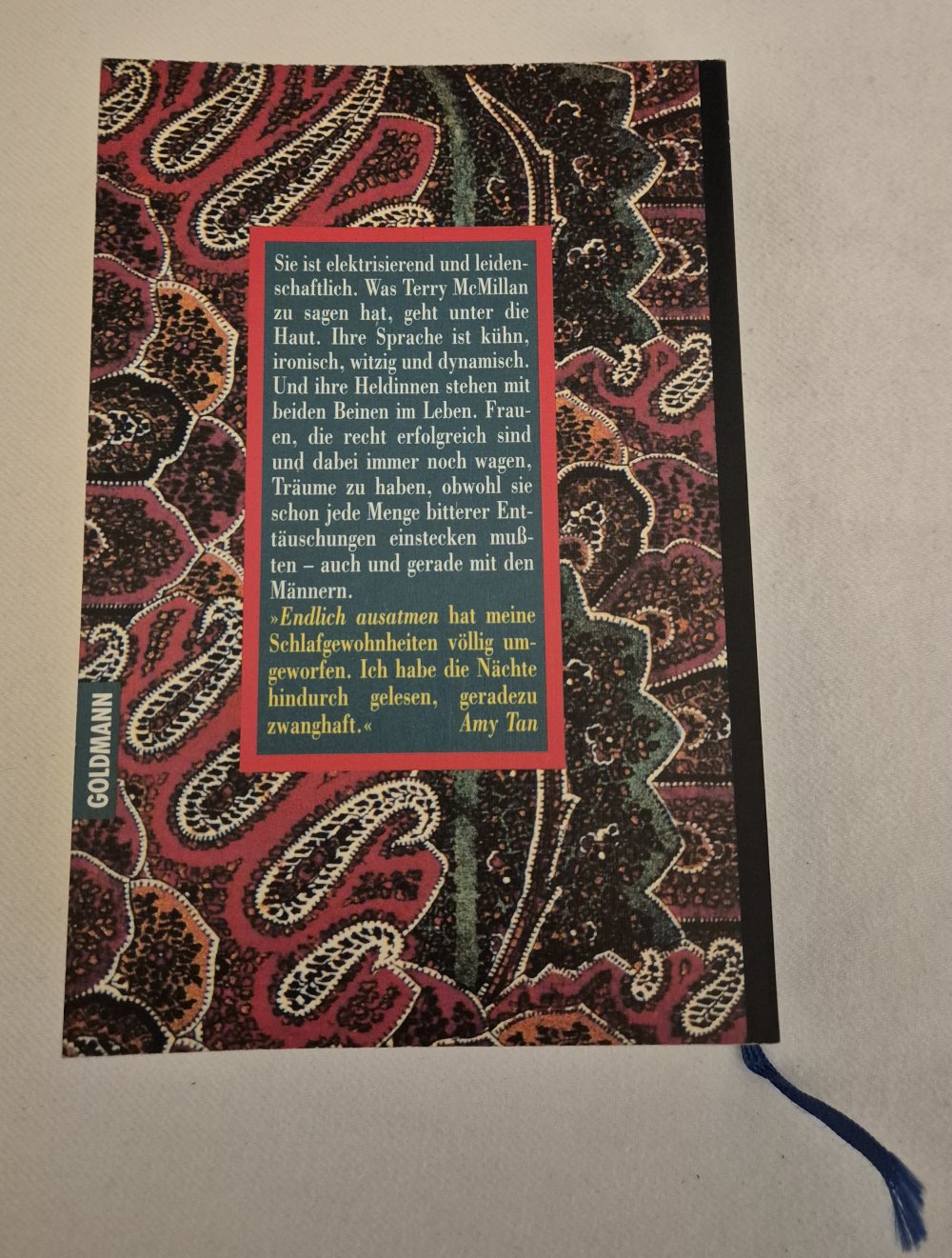 Endlich ausatmen, Terry McMillan