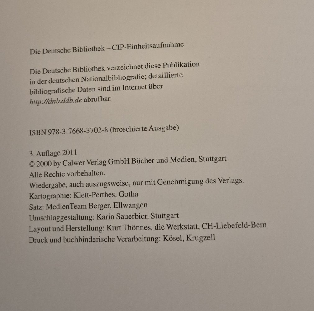 Calwer Bibelatlas von Wolfgang Zwickel