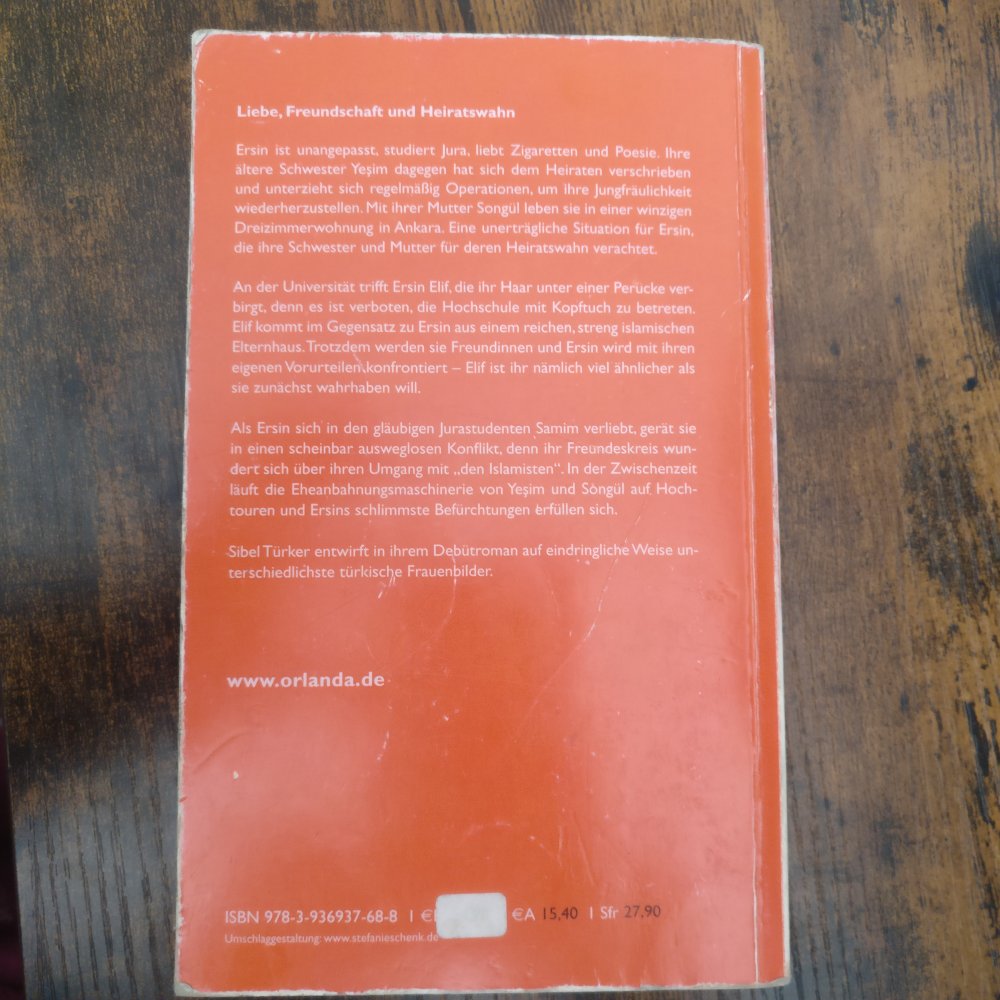 Buch: Jungfernhaut (Sibel Türker)