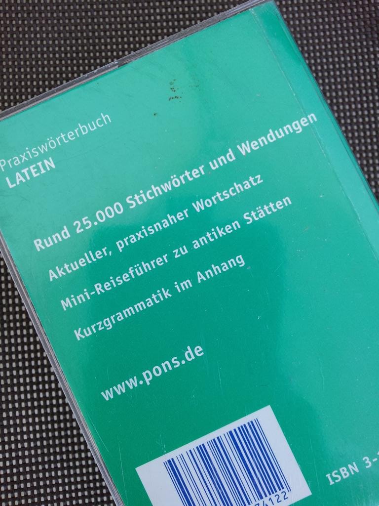 Pons Praxiswörterbuch Latein Pocket-Format (Taschenbuch mit Umschlag)