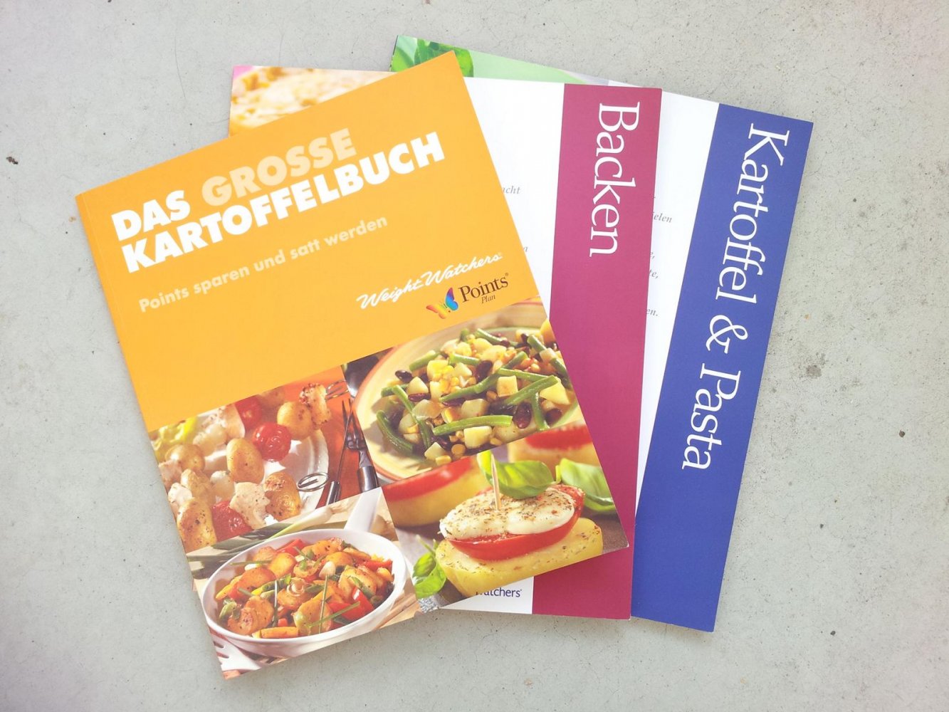 Weight Watchers Bücher: Kartoffeln, Pasta, Backen (broschiert)