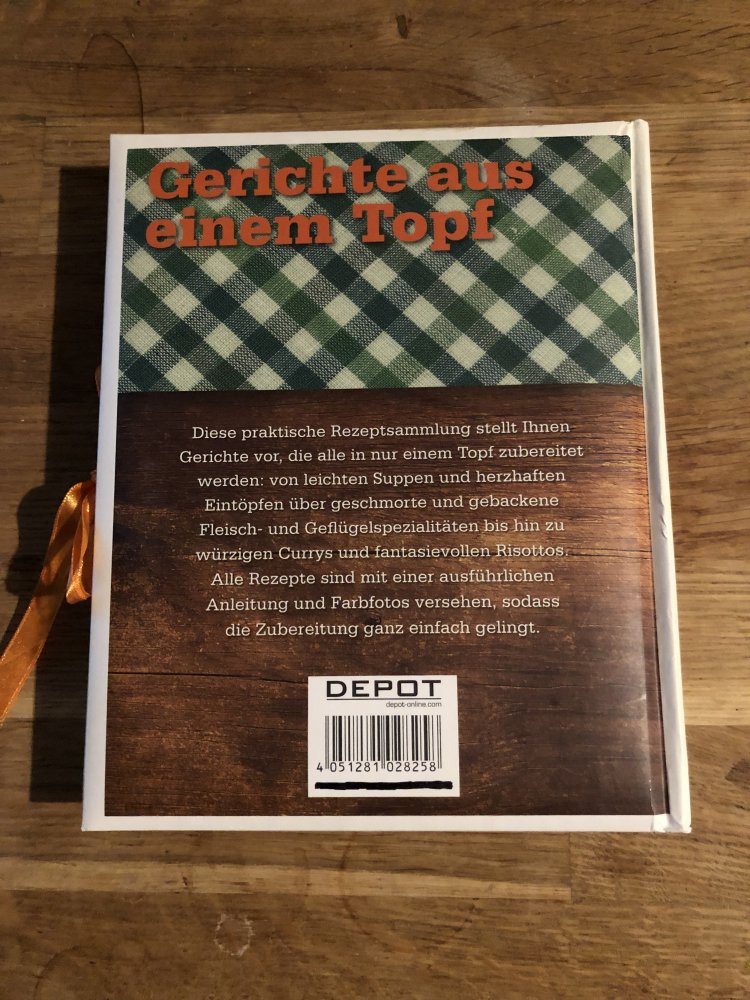 Kochbuch Gerichte aus einem Topf