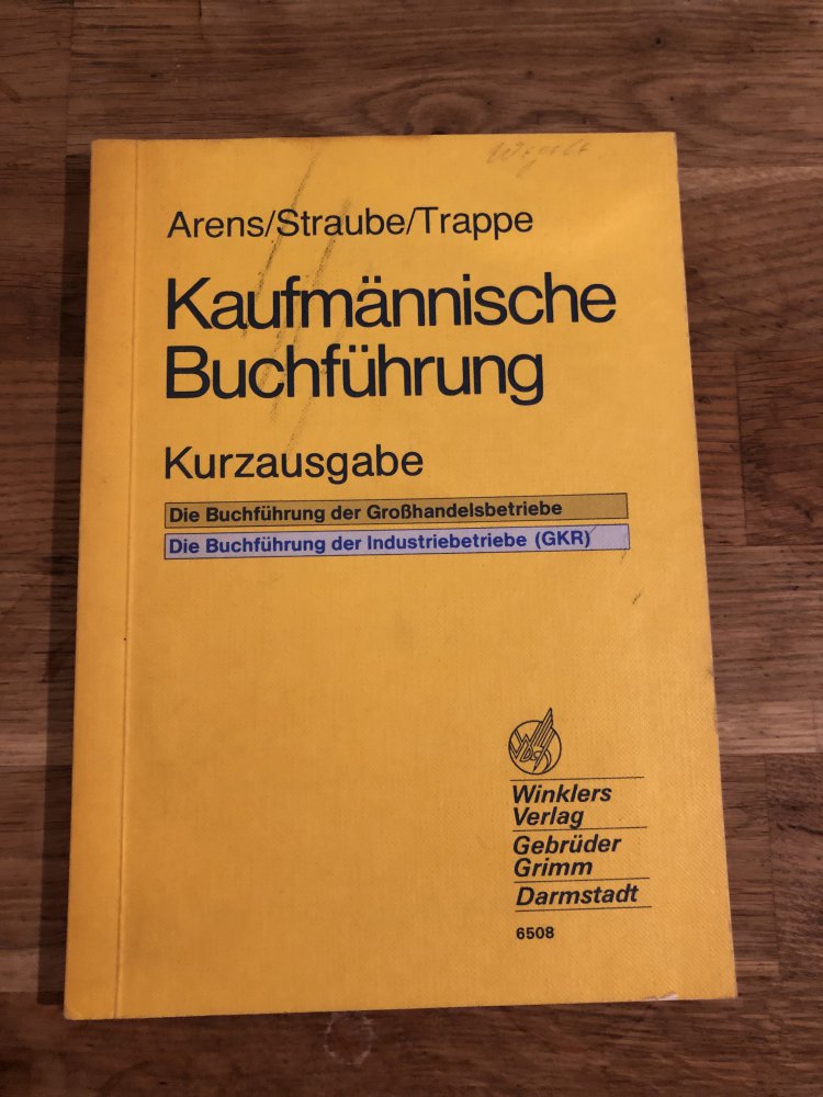 Kaufmännische Buchführung