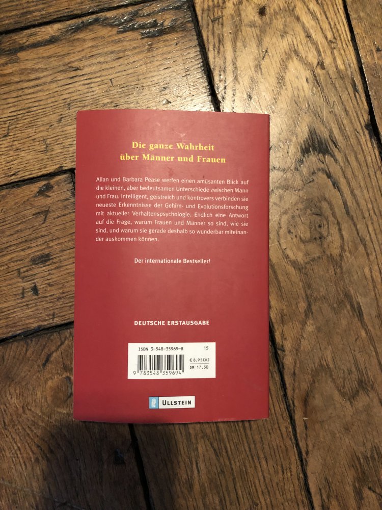 Warum Männer nicht zuhören und Frauen schlecht einparken 