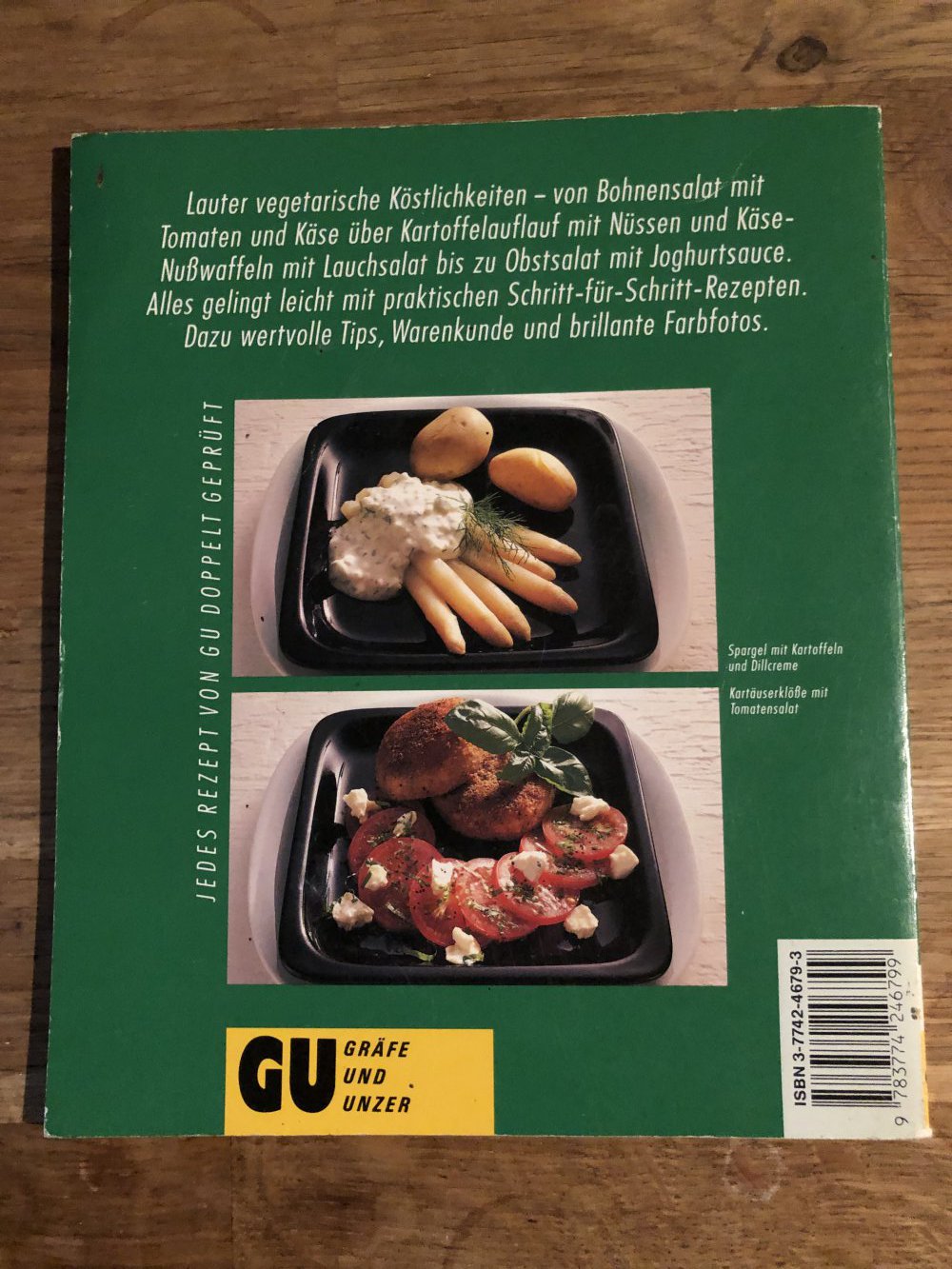 Kochbuch Vegetarisch genießen 