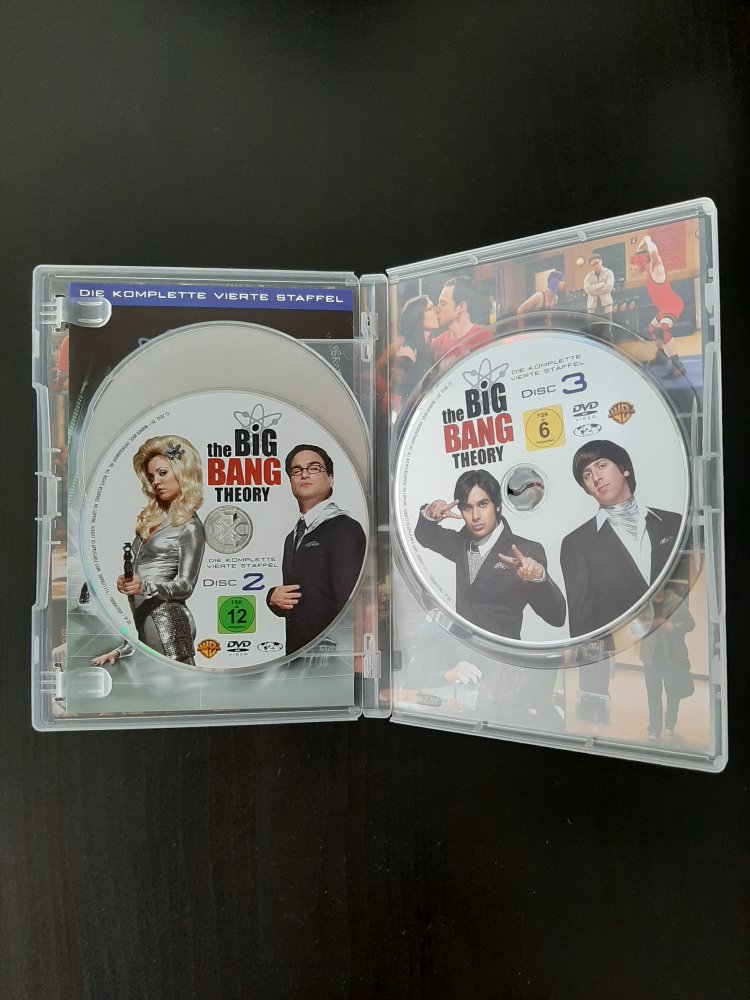 The Big Bang Theory - Die komplette vierte Staffel | Season 4 | US-Sitcom | DVD-Box | Serie 