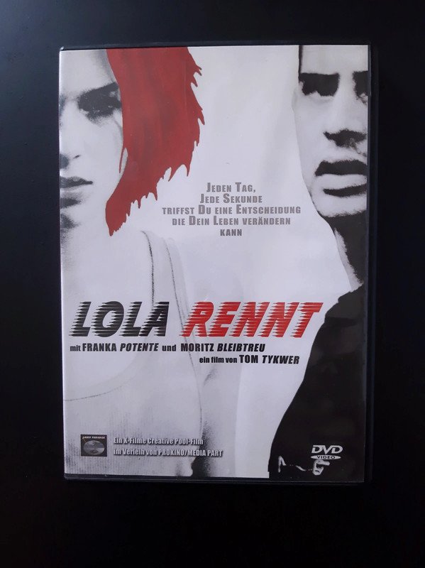 Lola rennt (1998) DVD | Actionthriller | Tom Tykwer | Franka Potente | Moritz Bleibtreu